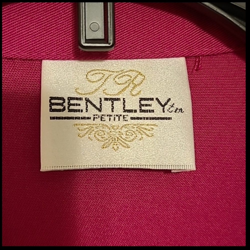 Vintage T.R. Bentley Petite 11/12 Pink Blazer NEW - Picture 12 of 14